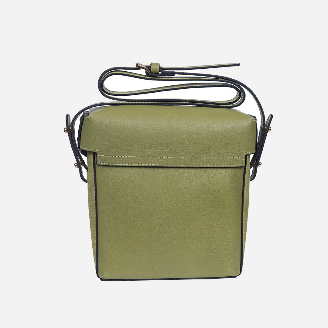 Courier leather convertible online bag